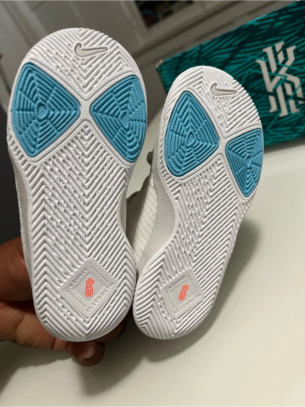 Nike White Mesh Kids' Athletic Sneakers Sz 10c